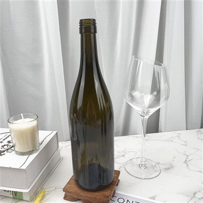 Стъклени бургундски бутилки 750ml Ropp Finish